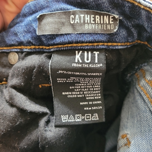 Kut From The Kloth | Catherine Boyfriend Cuffable Jeans - Picture 5 of 7